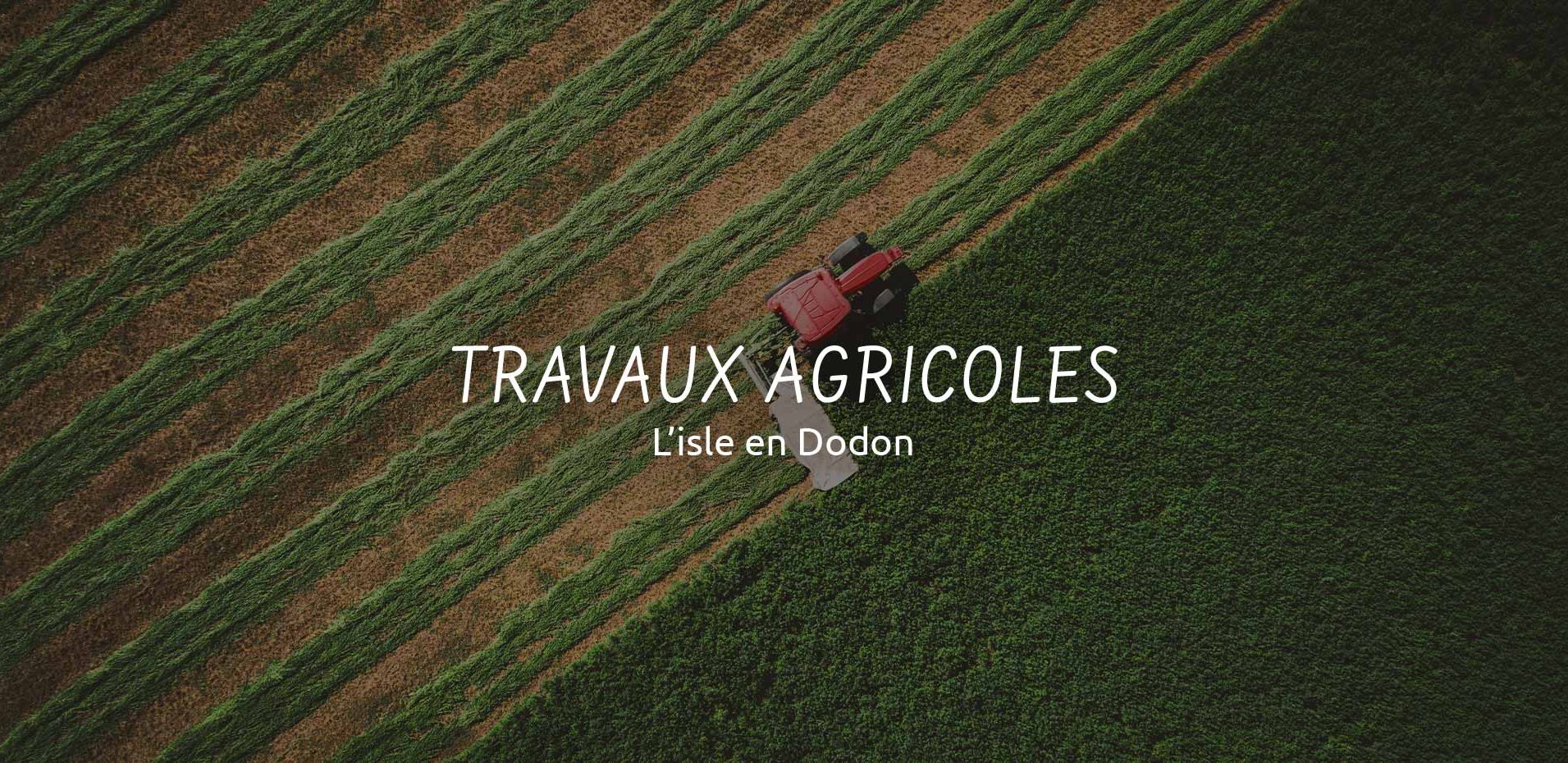 Labourage surface agricole